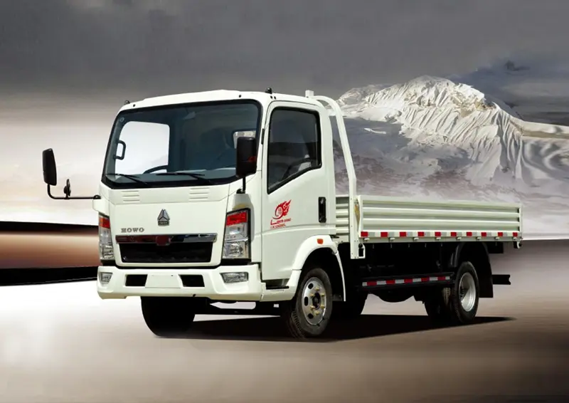 Our trucks sinotruk howo 4x2 light truck