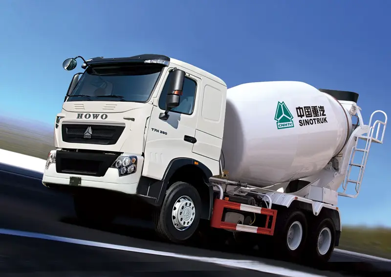 Our trucks sinotruk howo t7h 6x4 mixer truck