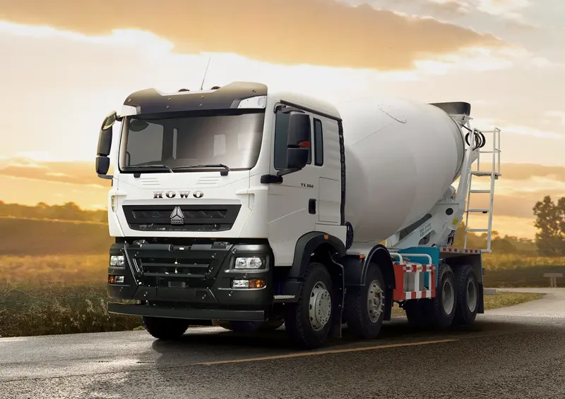 Our trucks sinotruk howo tx 8x4 mixer truck