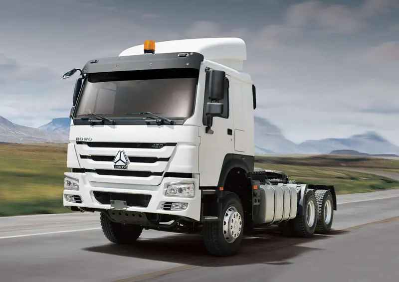 Our trucks sinotruk howo 7 6x4 tractor truck