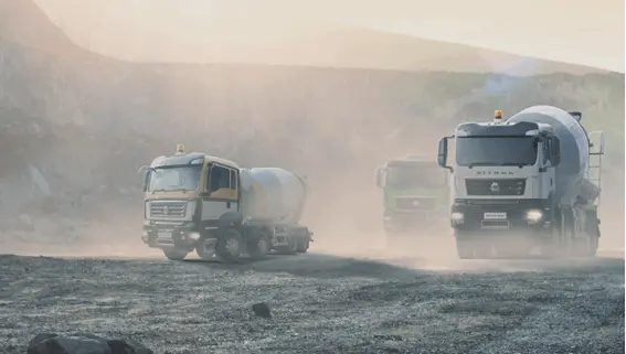 cement mixer trucks