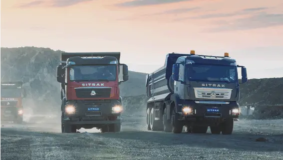 sinotruk howo dump trucks